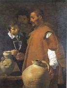 Diego Velazquez the water seller of Sevilla USA oil painting artist